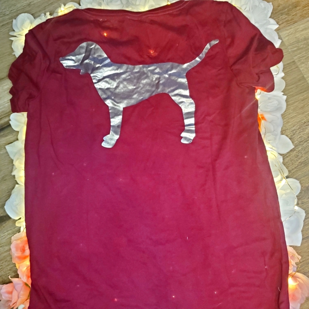 PINK V-Neck Top
